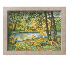 Set za vez "Septembar" štampano platno 40 х 50cm WLD-EK-0116