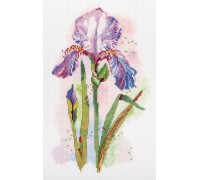 Set za vez "Akvarel Iris" 16.5 х 26cm PANNA GMA C-7265 Set za vez "Akvarel Iris" 16.5 х 26cm PANNA GMA C-7265