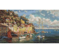 EXTRA Set za vez "Talijanski azure" 45.5 х 26cm PANNA GMA MT-1383 EXTRA Set za vez "Talijanski azure" 45.5 х 26cm PANNA GMA MT-1383