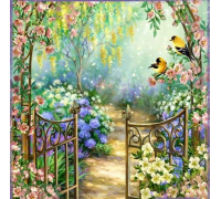 Komplet za vez 30 * 40 cm "Slatki anđeo" 2WLD-039