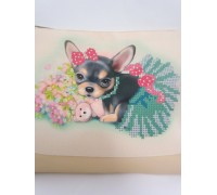 Kozmetička torba za vez "Lisica" MYJANE /003 23 x 20 cm 1WLD