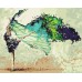Slika po brojevima "Plesna inspiracija" 40x50cm na platnu BS006 Brushme