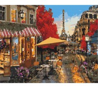 Slika po brojevima "Pariz" 40x50cm na platnu BS51385 Brushme