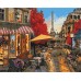 Slika po brojevima "Pariz" 40x50cm na platnu BS51385 Brushme