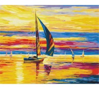 Slika po brojevima "Ugodan izlazak sunca" 40x50cm na platnu BS51393 Brushme