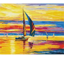 Slika po brojevima "Ugodan izlazak sunca" 40x50cm na platnu BS51393 Brushme