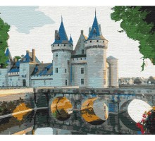 Slika po brojevima "Dvorac Sully-sur-Loire" 40x50cm na platnu BS51612 Brushme