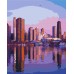 Slika po brojevima "Megagrad u zoru" 40x50cm na platnu BS52521 Brushme