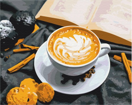 Slika po brojevima "Mirisna kafa" 40x50cm na platnu BS52634 Brushme