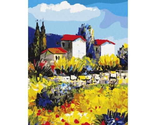 Slika po brojevima "Provincije" 40x50cm na platnu BS51428 Brushme