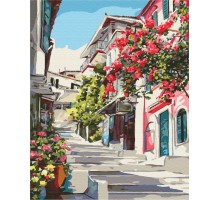 Slika po brojevima "Grčka" 40x50cm na platnu BS7519 Brushme