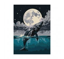 Slika po brojevima "Skoči u nebo" 30x40cm na platnu KHO6714