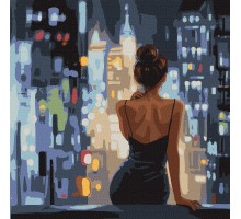 Slika po brojevima "Kraj zabave" 40x40cm na platnu KHO8579