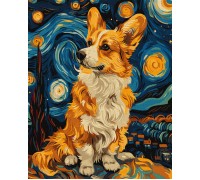 Slika po brojevima "Preslatki korgi" 40x50cm na platnu KHO6595 Slika po brojevima "Preslatki korgi" 40x50cm na platnu KHO6595