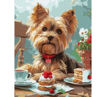 Slika po brojevima "Jorkširski čaj" 40x50cm na platnu KHO6629