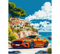 Slika po brojevima "Luksuzni pejzaž" 40x50cm na platnu KHO2906 Slika po brojevima "Luksuzni pejzaž" 40x50cm na platnu KHO2906