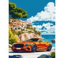 Slika po brojevima "Luksuzni pejzaž" 40x50cm na platnu KHO2906