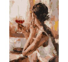 Slika po brojevima "Tajanstveni stranac" 40x50cm na platnu KHO4843