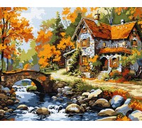 Slika po brojevima "Harmonija prirode" 40x50cm na platnu KHO6353 Slika po brojevima "Harmonija prirode" 40x50cm na platnu KHO6353