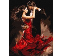 Slika po brojevima "Tango ljubavi" 40x50cm na platnu KHO8317 Slika po brojevima "Tango ljubavi" 40x50cm na platnu KHO8317