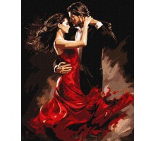 Slika po brojevima "Tango ljubavi" 40x50cm na platnu KHO8317