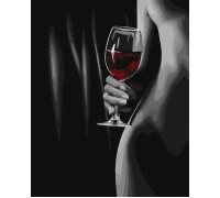 Slika po brojevima "Zavodljiva silueta" 40x50cm na platnu KHO8406 Slika po brojevima "Zavodljiva silueta" 40x50cm na platnu KHO8406