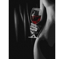 Slika po brojevima "Zavodljiva silueta" 40x50cm na platnu KHO8406