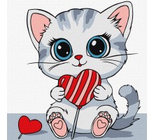 Slika po brojevima "Slatkiši" 25x25cm na platnu KHO6261