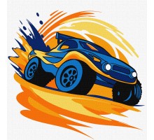 Slika po brojevima "Rasa" 25x25cm na platnu KHO6298