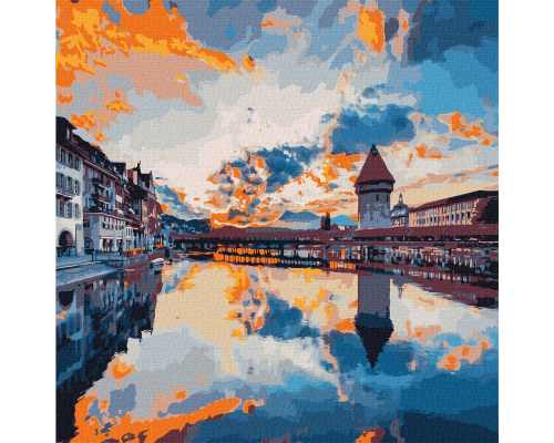 Slikanje po brojevima "Omiljeni Švicarska" 50x50 IDY KHO3597
