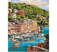 Slikanje po brojevima "Slikovito zaljev" 40x50 IDY KH2273
