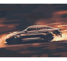 Slikanje po brojevima "Luda brzina" 40x50 IDY KH2521