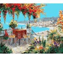 Slikanje po brojevima "Moj savršen dan" 40x50 IDY KH2755