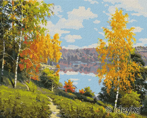 Slikanje po brojevima "Jesenski dan" 40x50 IDY KH2844