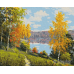 Slikanje po brojevima "Jesenski dan" 40x50 IDY KH2844