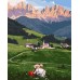 Slikanje po brojevima "Šarmantna Italija" 40x50 IDY KH2854