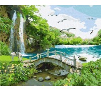 Slika po brojevima "Rajskij zaliv" 40x50 IDY KH2860