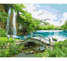 Slika po brojevima "Rajskij zaliv" 40x50 IDY KH2860