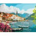 Slika po brojevima "Ljeto u zaljevu Kotor" na platnu 40x50 IDY KH2861