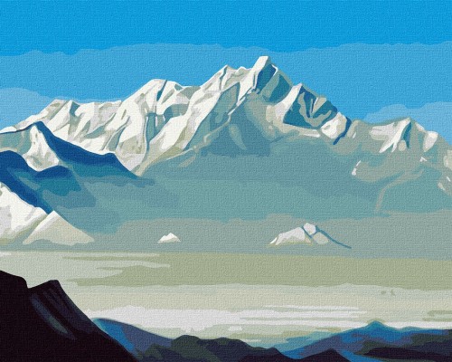 Slika po brojevima " Planina pet blaga" na platnu 40x50 IDY KHO2866