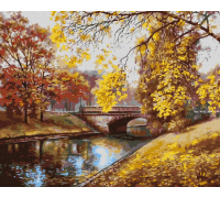 Slikanje po brojevima "Jesenski krajolik" 40x50 IDY KH2879