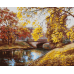 Slikanje po brojevima "Jesenski krajolik" 40x50 IDY KH2879