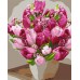 Slikanje po brojevima "Lagani tulipani" 40x50 IDY KH3006