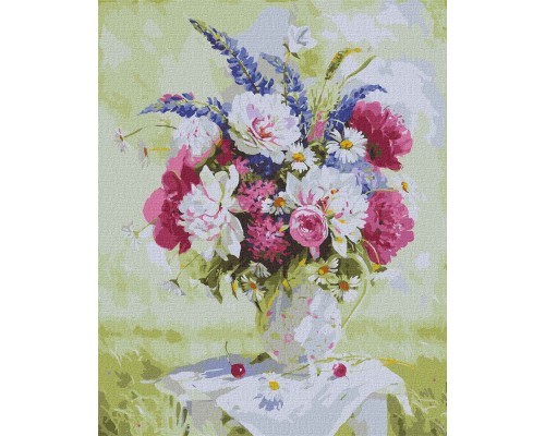 Slikanje po brojevima "Buket" 40x50 IDY KH3187