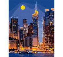 Slikanje po brojevima "Manhattanu ulice" 40x50 IDY KH3611