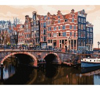 Slikanje po brojevima "Slatki Amsterdam" 40x50 IDY KH3615