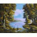 Slikanje po brojevima "Šumska tišina" 40x50 IDY KH4344