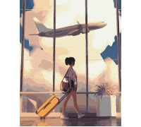 Slikanje po brojevima "Snovi se ostvaruju" 40x50 IDY KH4837 Slikanje po brojevima "Snovi se ostvaruju" 40x50 IDY KH4837