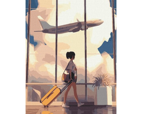 Slikanje po brojevima "Snovi se ostvaruju" 40x50 IDY KH4837