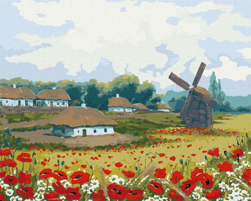 Slikanje po brojevima "Ljeto na farmi" 40x50 IDY KH6302